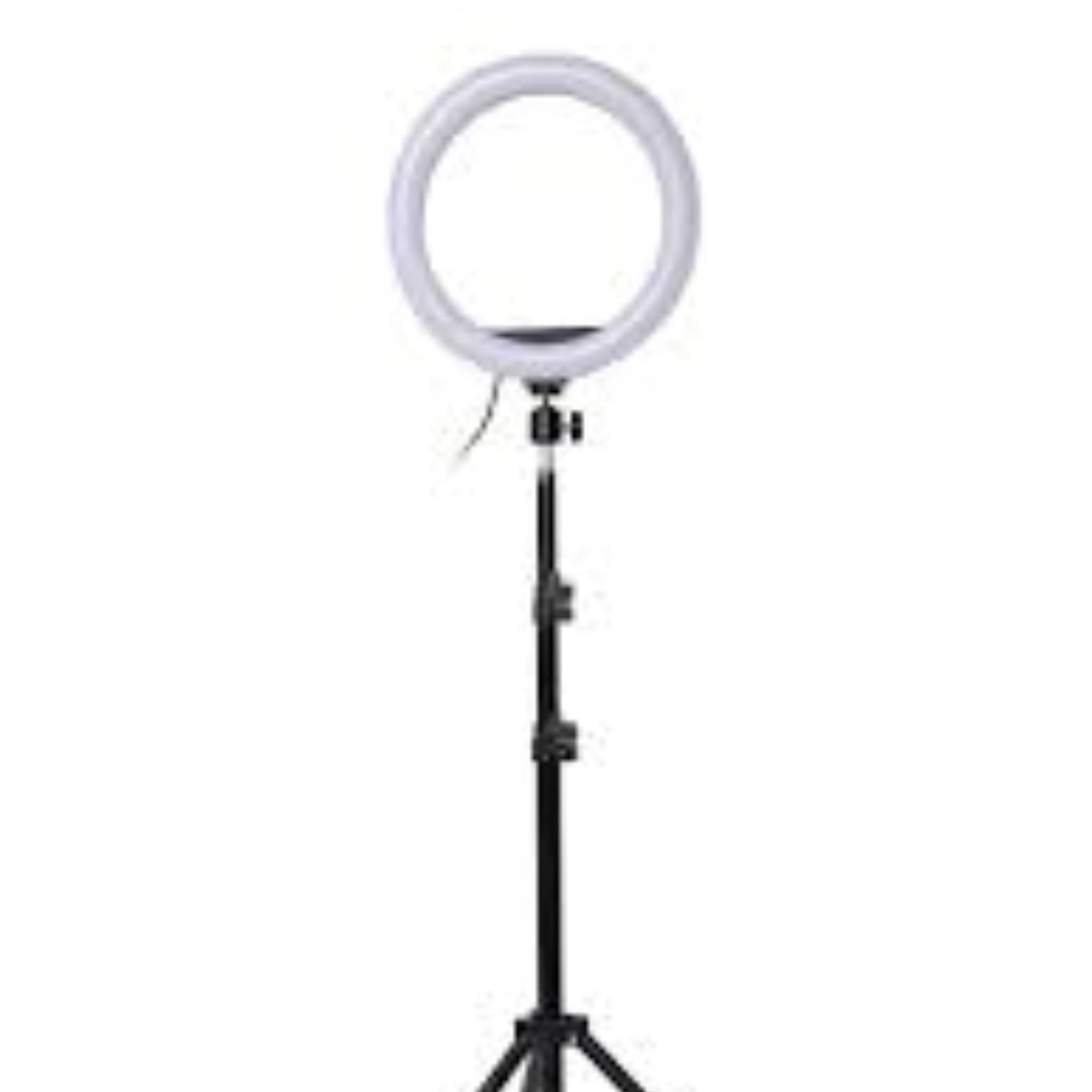 26cm Selfie Ring Light with Adjustable 7ft Stand  LED Light for YouTube, TikTok & Online Meetings