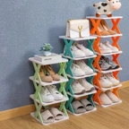 Space Saving Multi-Layer Shoe Rack Organizer for Home