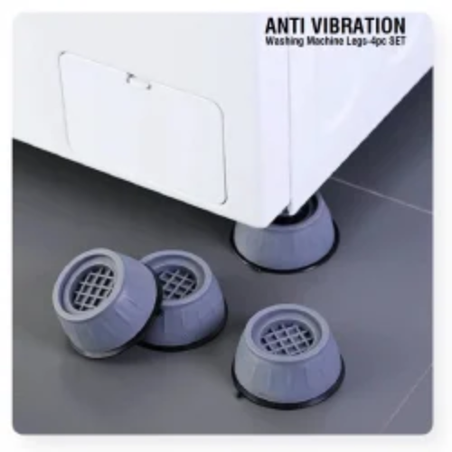 4PCS Washing Machine Anti-Vibration Pads Shock & Noise Reduction Anti-Slip Stabilizer Feet for Washer & Dryer