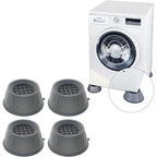 4PCS Washing Machine Anti-Vibration Pads Shock & Noise Reduction Anti-Slip Stabilizer Feet for Washer & Dryer